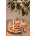 Christmas Advent Candle Holder Ring Decorative for Xmas